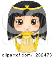 Cute Girl Posing In An Egyptian Costume