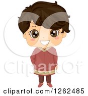 Poster, Art Print Of Cute Boy In Traditional Indian Dress