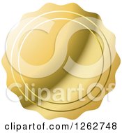 Poster, Art Print Of Gold Wax Seal Tag Label