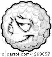 Poster, Art Print Of Golf Ball Mascot