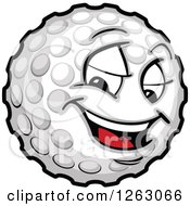Poster, Art Print Of Golf Ball Mascot