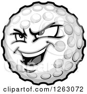 Tough Golf Ball Mascot