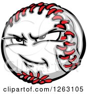 Poster, Art Print Of Tough Baseball Mascot