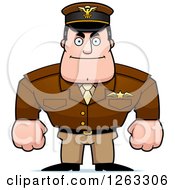 Caucasian Male Pilot Captain