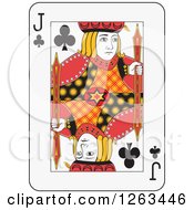 Poster, Art Print Of Jack Of Clubs Playing Card
