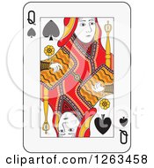 Poster, Art Print Of Queen Of Spades Playing Card