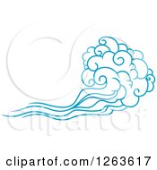 Poster, Art Print Of Blue Clouds And Wind