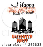 Clipart Of Halloween Designs Royalty Free Vector Illustration