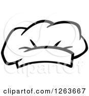 Poster, Art Print Of Black And White Chefs Toque Hat