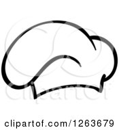 Black And White Chefs Toque Hat