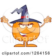 Poster, Art Print Of Scary Witch Pumpkin Character