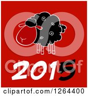 Poster, Art Print Of Year 2015 Sheep Chinese Zodiac Design