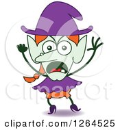 Poster, Art Print Of Furious Halloween Witch