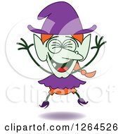 Poster, Art Print Of Halloween Witch Laughing
