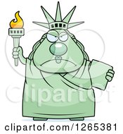 Poster, Art Print Of Chubby Mad Statue Of Liberty