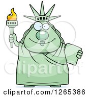 Chubby Happy Statue Of Liberty