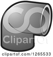 Clipart Of A Pvc Pipe Joint Royalty Free Vector Illustration by Lal Perera