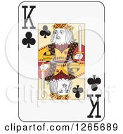 Poster, Art Print Of King Of Clubs Playing Card