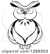 Poster, Art Print Of Black And White Owl