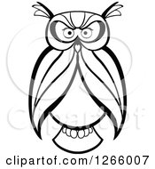 Poster, Art Print Of Black And White Owl