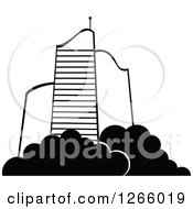 Poster, Art Print Of Black And White Skyscraper Buildings