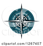 Poster, Art Print Of Nautical Maritime Compass Rose