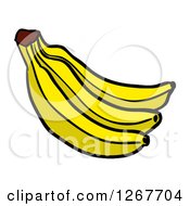 Poster, Art Print Of Bunch Of Yellow Bananas