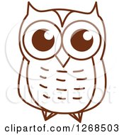 Poster, Art Print Of Sketched Brown Owl 6