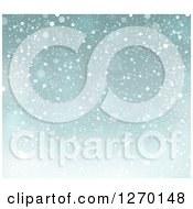 Poster, Art Print Of Christmas Winter Snow Background