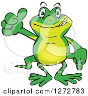 Poster, Art Print Of Happy Gecko Giving A Thumb Up