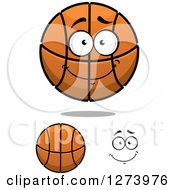 Poster, Art Print Of Basketballs And A Face