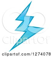 Poster, Art Print Of Bolt Of Blue Lightning