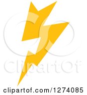 Poster, Art Print Of Bolt Of Yellow Lightning 6