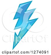 Poster, Art Print Of Bolt Of Blue Lightning 7
