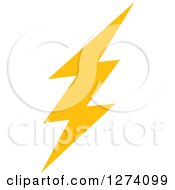 Poster, Art Print Of Bolt Of Yellow Lightning 10