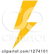 Poster, Art Print Of Bolt Of Yellow Lightning 9