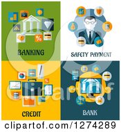 Poster, Art Print Of Banking And Finance Icons