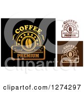 Poster, Art Print Of Premium Coffee Bean Designs