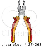 Clipart Of Pliers Royalty Free Vector Illustration by Vector Tradition SM
