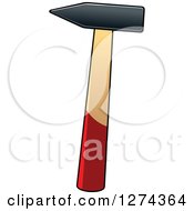Clipart Of A Hammer Royalty Free Vector Illustration