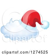 Poster, Art Print Of Christmas Santa Hat On A Speech Bubble 4