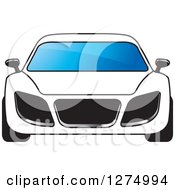 Poster, Art Print Of White Sports Car