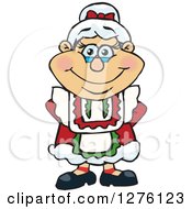 Poster, Art Print Of Happy Mrs Claus