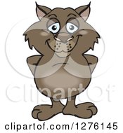 Happy Wombat Standing