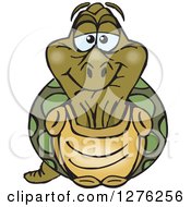 Poster, Art Print Of Happy Old Tortoise