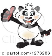 Poster, Art Print Of Happy Panda Giving A Thumb Up