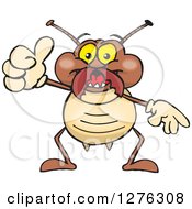 Poster, Art Print Of Happy Termite Holding A Thumb Up