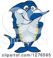 Poster, Art Print Of Happy Marlin Fish