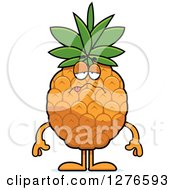 Poster, Art Print Of Sick Pineapple Character