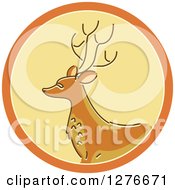 Poster, Art Print Of Buck Deer Hunting Icon